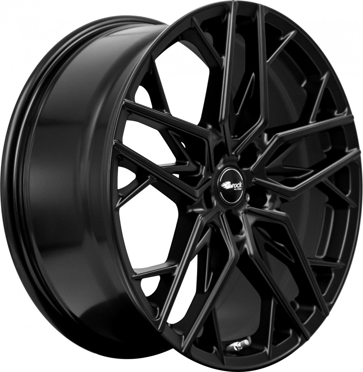 Brock B44 satin-black matt-lackiert 8x18 ET35 - LK5/112 ML66.6
