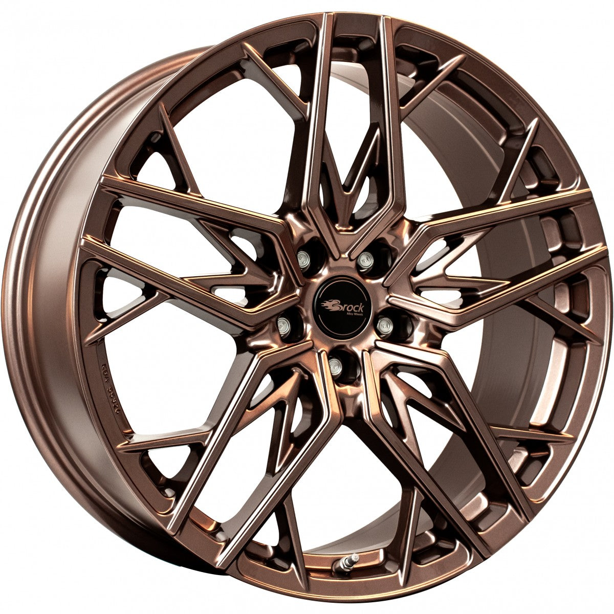 Brock B44 bronze-copper lackiert 8x18 ET30 - LK5/114.3 ML72.6