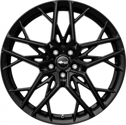Brock B44 satin-black matt-lackiert Alufelge 8x18 Zoll ET34 LK 5x120 ML72.6 – Bild 2