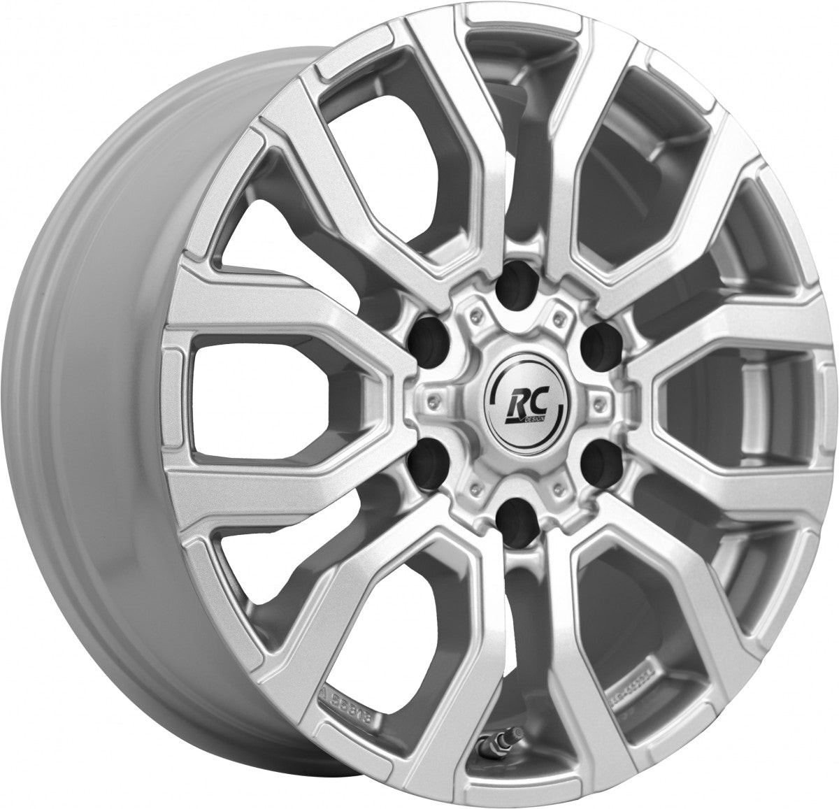RC-Design RC35 kristallsilber 7.5x17 ET25 - LK6/139.7 ML106.1