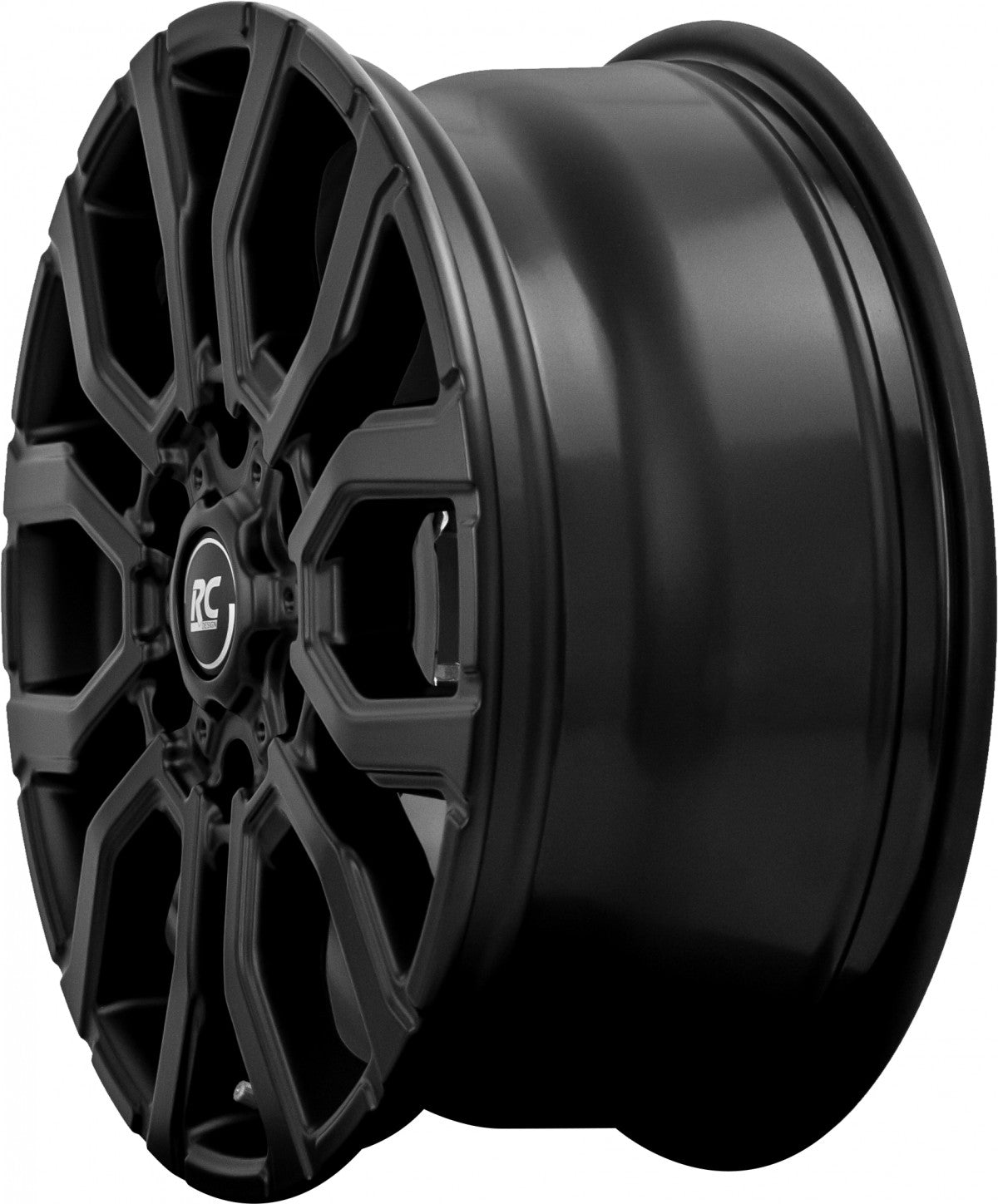 RC-Design RC35 satin-black matt-lackiert Alufelge 6.5x16 Zoll ET50 LK 6x120 ML74.6 – Bild 5