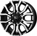 RC-Design RC35 schwarz front-poliert Alufelge 6.5x16 Zoll ET50 LK 6x120 ML74.6