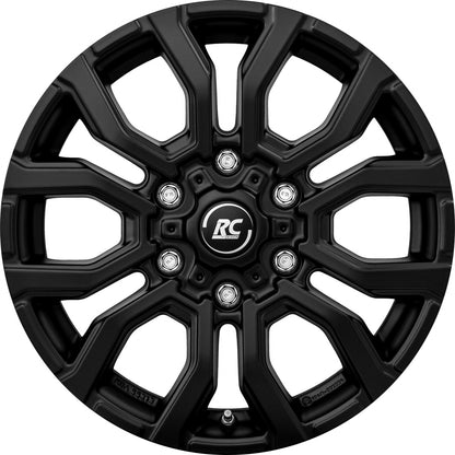 RC-Design RC35 satin-black matt-lackiert Alufelge 6.5x16 Zoll ET62 LK 6x130 ML84.1 – Bild 2