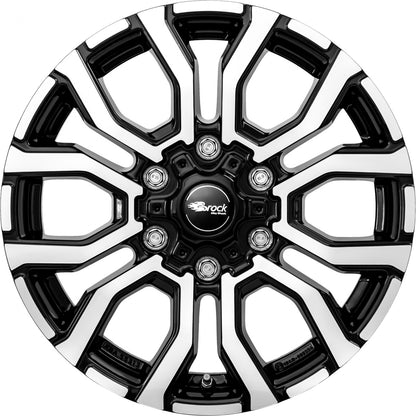 RC-Design RC35 schwarz front-poliert Alufelge 6.5x16 Zoll ET62 LK 6x130 ML84.1 – Bild 2