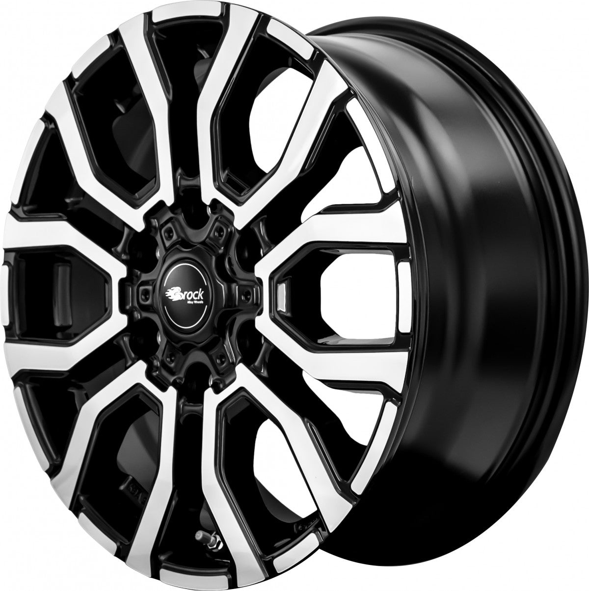 RC-Design RC35 schwarz front-poliert Alufelge 6.5x16 Zoll ET62 LK 6x130 ML84.1 – Bild 4