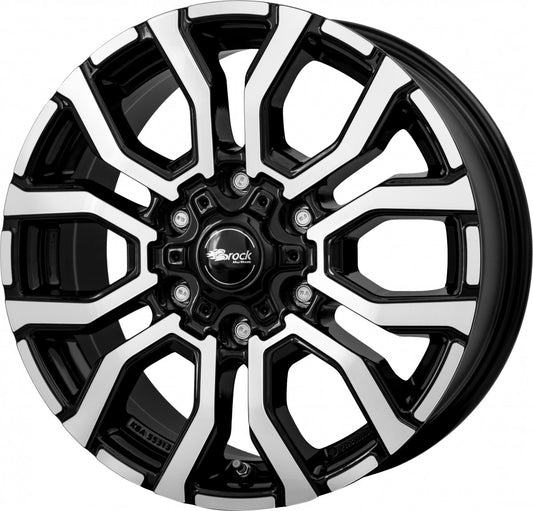 RC-Design RC35 schwarz front-poliert 6.5x17 ET50 - LK6/120 ML74.6