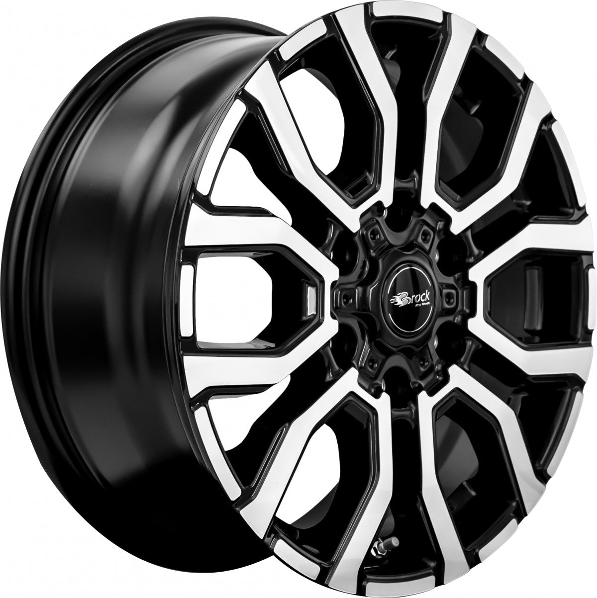 RC-Design RC35 schwarz front-poliert 6.5x17 ET54 - LK6/130 ML84.1