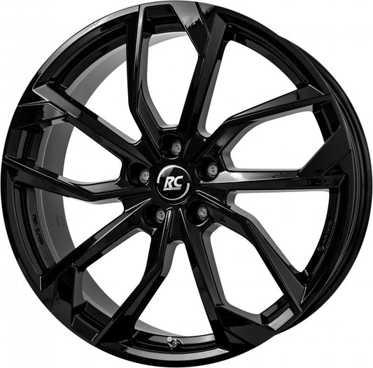 RC-Design RC34 schwarz lackiert 8.5x19 ET21 - LK5/112 ML66.6