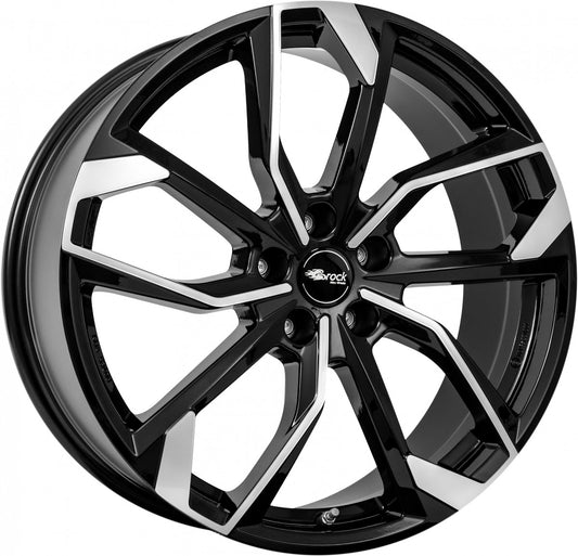 RC-Design RC34 schwarz front-poliert 9x19 ET25 - LK5/112 ML57.1