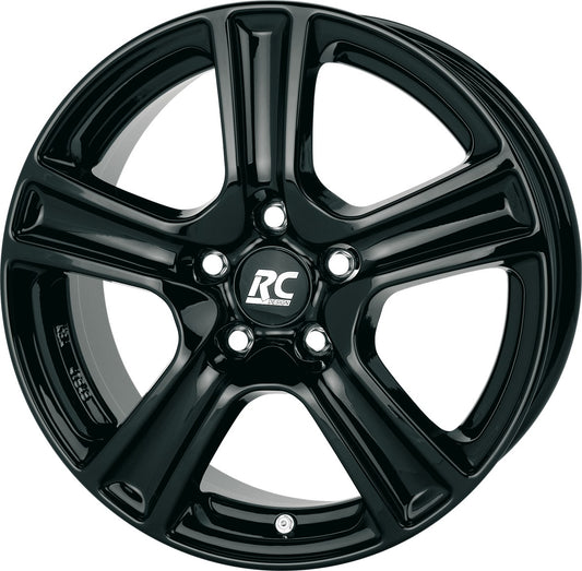 RC-Design RC19 schwarz lackiert 5x15 ET40 - LK4/100 ML54.1