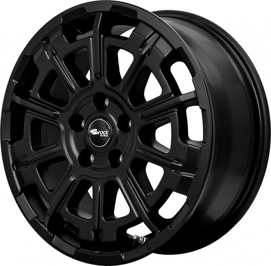 Brock B45 satin-black matt-lackiert 8x20 ET39.5 - LK5/120 ML72.6