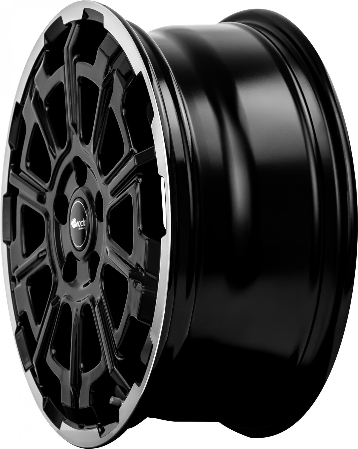 Brock B45 schwarz front-poliert Alufelge 8x20 Zoll ET60 LK 5x130 ML78.1 – Bild 5