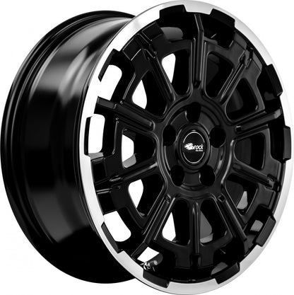 Brock B45 schwarz front-poliert 8x20 ET60 - LK6/130 ML84.1