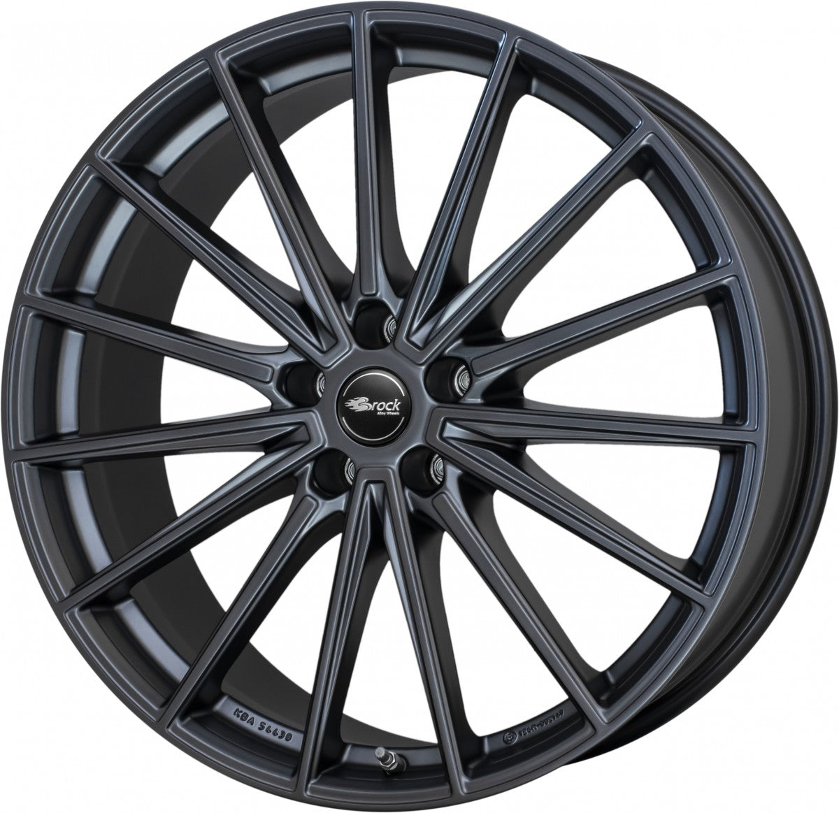Brock B43 cosmic grey matt 8.5x20 ET35 - LK5/130 ML66.6