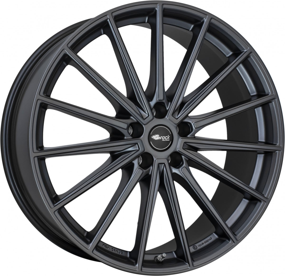 Brock B43 cosmic grey matt 8.5x20 ET35 - LK5/130 ML66.6