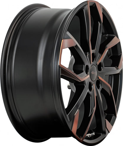 RC-Design RC34 black orange matt 8x18 ET38 - LK5/112 ML57.1