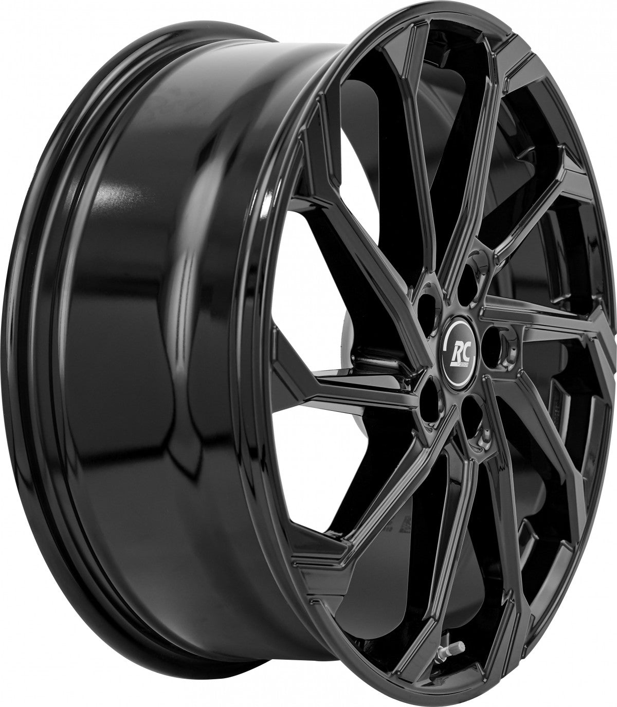 RC-Design RC36 schwarz lackiert Alufelge 8x19 Zoll ET40 LK 5x130 ML66.6 – Bild 7