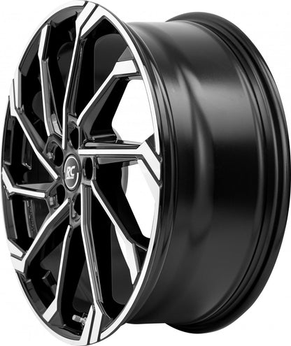 RC-Design RC36 schwarz glanz front-poliert Alufelge 8.5x19 Zoll ET40 LK 5x112 ML57.1 – Bild 4