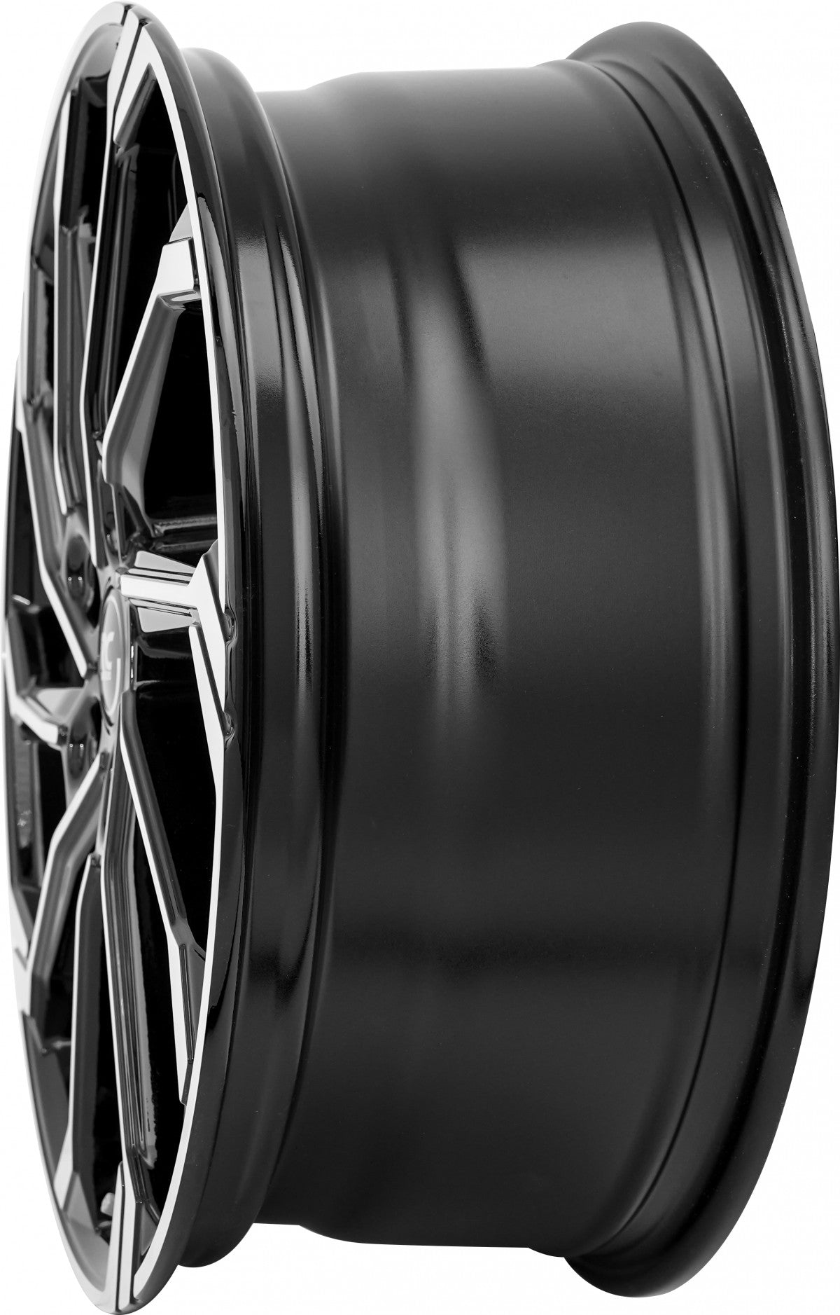 RC-Design RC36 schwarz glanz front-poliert Alufelge 9x19 Zoll ET58 LK 5x112 ML57.1 – Bild 5