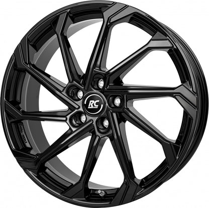 RC-Design RC36 schwarz lackiert Alufelge 7x18 Zoll ET48 LK 5x108 ML65.1