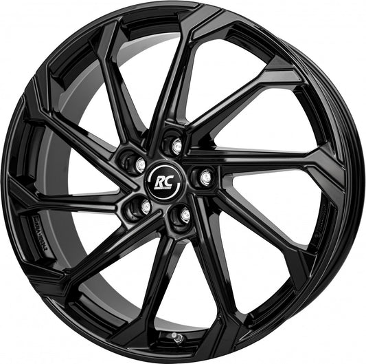 RC-Design RC36 schwarz lackiert 6.5x17 ET47 - LK4/100 ML54.1
