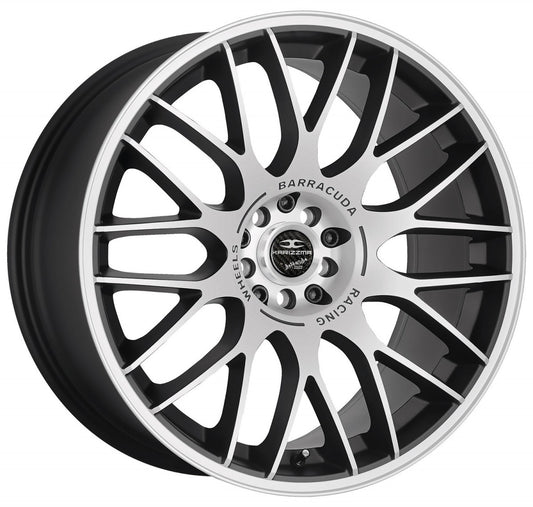 Barracuda Karizzma mattblack-polished 8x18 ET40 - LK5/108 ML73.1