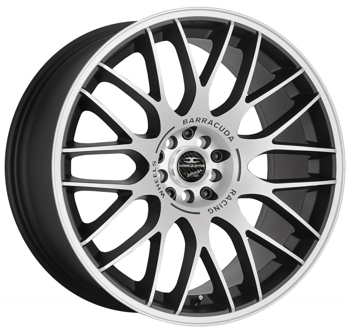 Barracuda Karizzma mattblack-polished Alufelge 8x18 Zoll ET38 LK 5x110 ML72.6