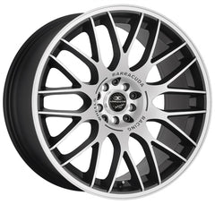Barracuda Karizzma mattblack-polished Alufelge 8x18 Zoll ET38 LK 5x110 ML72.6