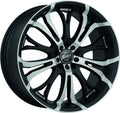Barracuda Tzunamee mattblack-polished Alufelge 7.5x17 Zoll ET38 LK 4x98 ML73.1