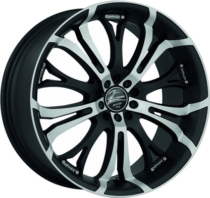 Barracuda Tzunamee mattblack-polished Alufelge 7.5x17 Zoll ET35 LK 5x100 ML73.1