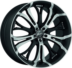 Barracuda Tzunamee mattblack-polished Alufelge 8x18 Zoll ET38 LK 4x100 ML73.1
