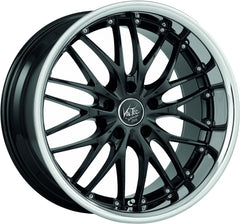 Barracuda Voltec T6 higloss black inox lip Alufelge 8x18 Zoll ET32 LK 5x100 ML73.1