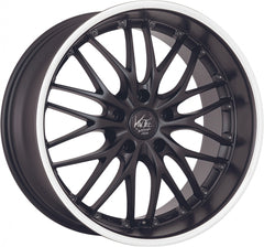 Barracuda Voltec T6 mattblack PureSports / Color Trim weiss Alufelge 8x18 Zoll ET38 LK 5x120 ML72.6
