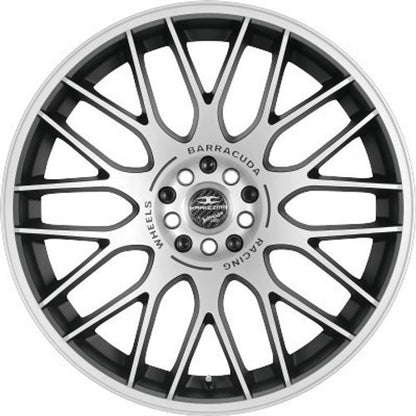 Barracuda Karizzma mattblack-polished - DS5 Alufelge 8x18 Zoll ET33 LK 4x100 ML73.1 – Bild 2