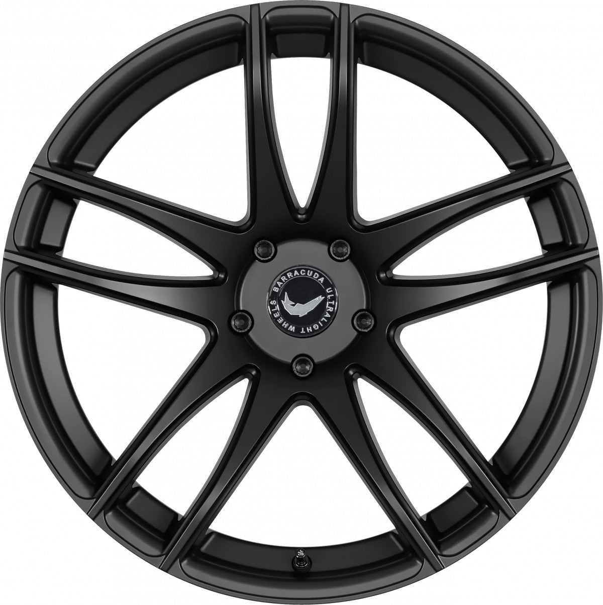 Barracuda Shoxx mattblack - DS10 8x18 ET38 - LK5/112 ML73.1