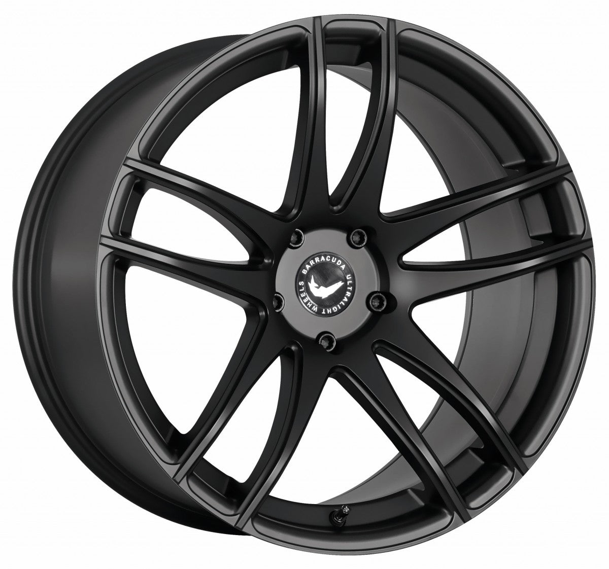 Barracuda Shoxx mattblack - DS10 8x18 ET38 - LK5/112 ML73.1