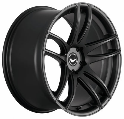 Barracuda Shoxx mattblack - DS10 8x18 ET38 - LK5/112 ML73.1