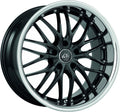 Barracuda Voltec T6 higloss black inox lip - DS20 Alufelge 9x18 Zoll ET18 LK 5x120 ML72.6