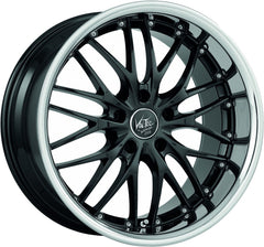 Barracuda Voltec T6 higloss black inox lip - DS20 Alufelge 9x18 Zoll ET18 LK 5x120 ML72.6