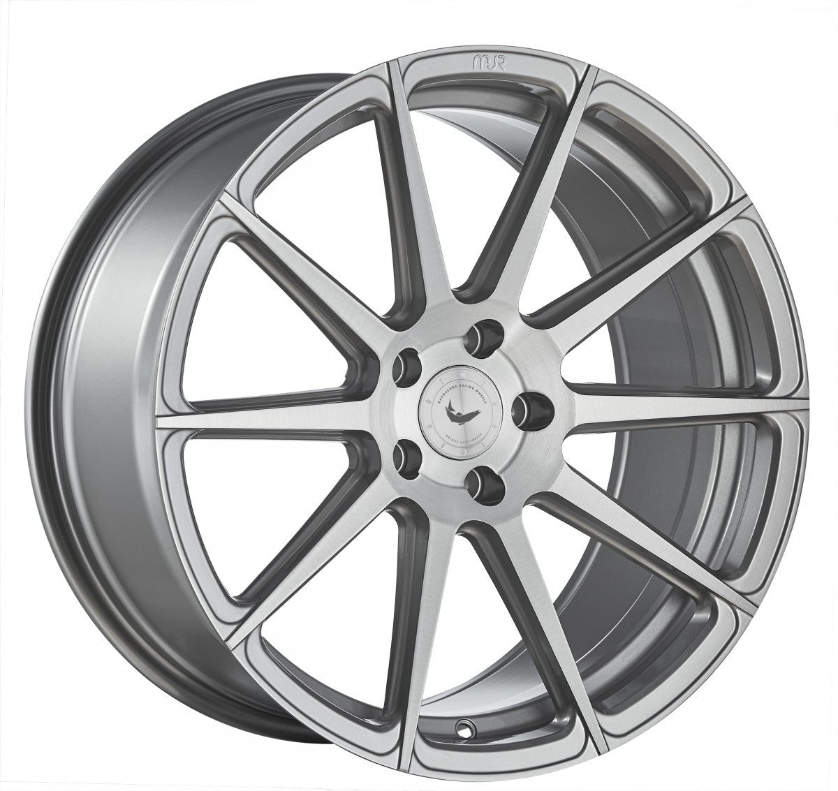 Barracuda Project 2.0 silver brushed - DS5 Alufelge 9.5x19 Zoll ET42 LK 5x112 ML73.1