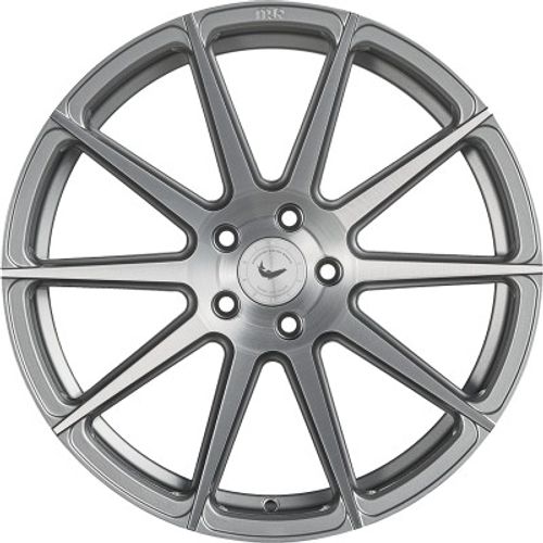 Barracuda Project 2.0 silver brushed - DS5 Alufelge 9.5x19 Zoll ET42 LK 5x112 ML73.1 – Bild 2