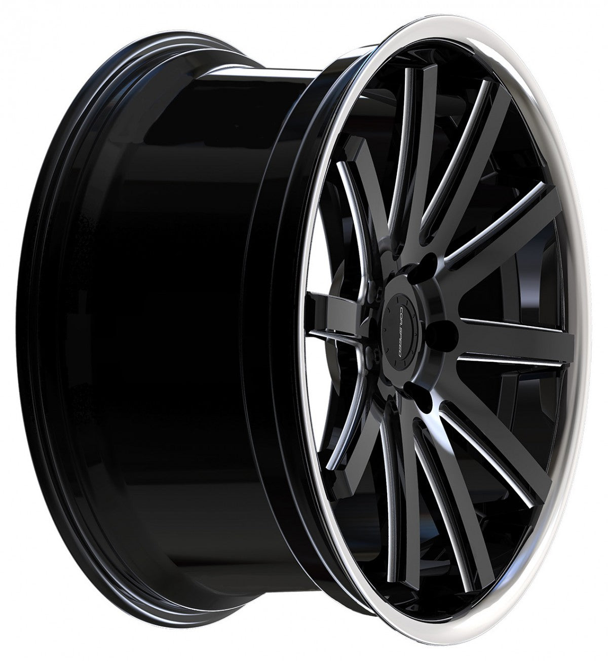 Corspeed Deville Inox mattblack PureSport gefräst 9x20 ET40 - LK5/114.3 ML73.1