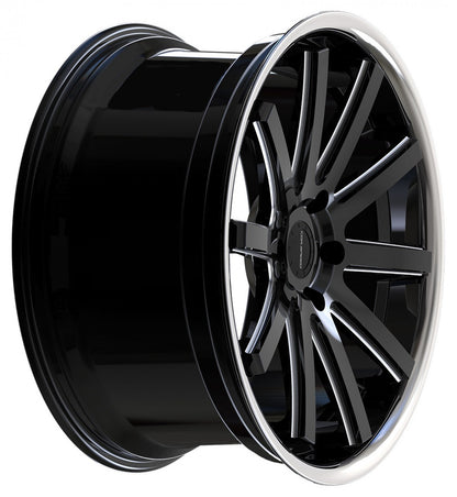 Corspeed Deville Inox mattblack PureSport gefräst 9x20 ET40 - LK5/114.3 ML73.1