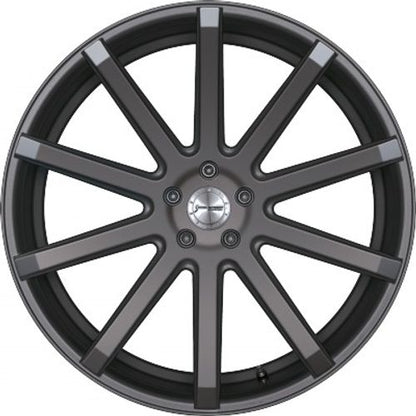 Corspeed Deville gunmetal Alufelge 10.5x21 Zoll ET40 LK 5x114.3 ML73.1 – Bild 2