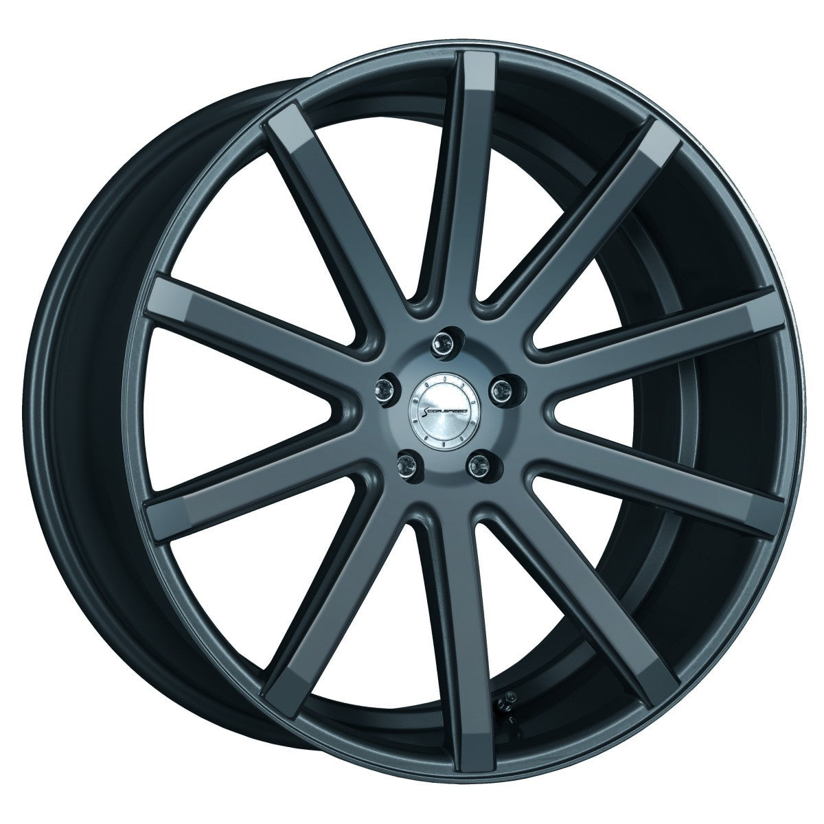 Corspeed Deville gunmetal - DS15 Alufelge 9x20 Zoll ET25 LK 5x112 ML73.1