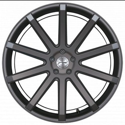 Corspeed Deville gunmetal / Undercut Color Trim weiss - DS15 Alufelge 9x20 Zoll ET25 LK 5x112 ML73.1 – Bild 2
