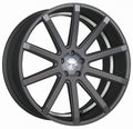 Corspeed Deville gunmetal / Undercut Color Trim weiss 10.5x21 ET45 - LK5/108 ML73.1