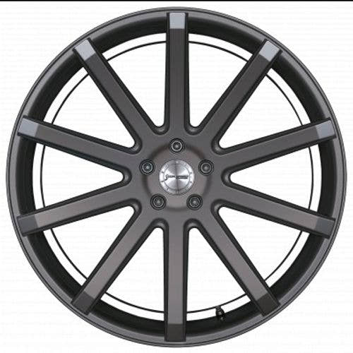 Corspeed Deville gunmetal / Undercut Color Trim weiss - DS5 Alufelge 9x20 Zoll ET35 LK 5x108 ML73.1 – Bild 2