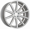 Corspeed Deville silver-brushed-surface / Undercut Color Trim weiss - DS15 Alufelge 9x20 Zoll ET27 LK 5x120 ML74.1