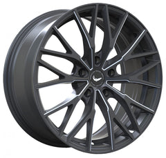 Barracuda Project 3.0 mattblack PureSports gefräst Alufelge 10x20 Zoll ET43 LK 5x112 ML73.1